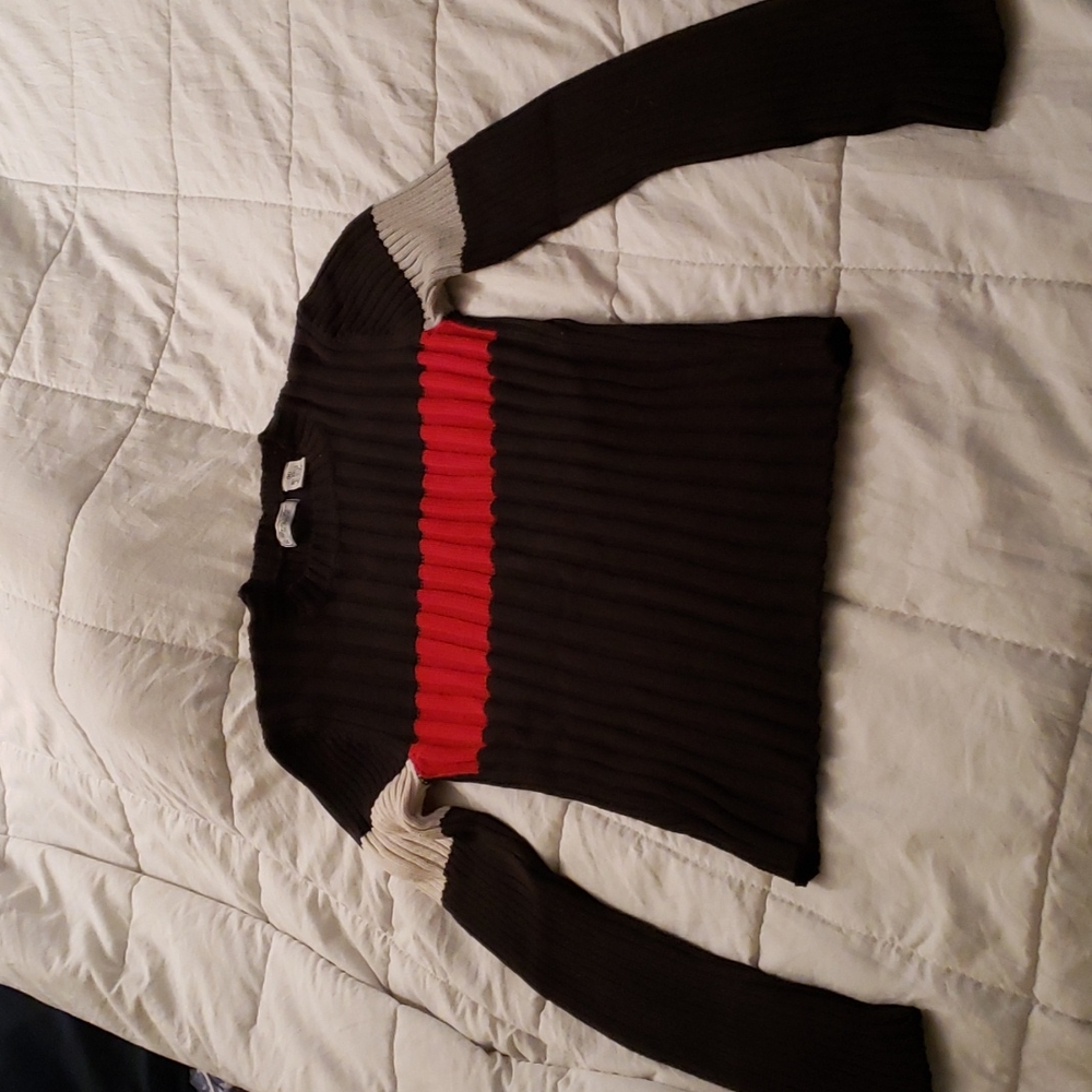 Evolution Striped Sweater Size M